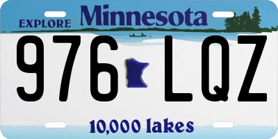 MN license plate 976LQZ