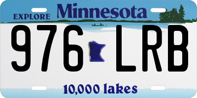 MN license plate 976LRB