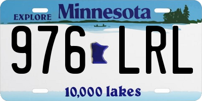 MN license plate 976LRL
