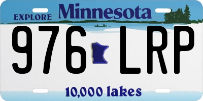 MN license plate 976LRP