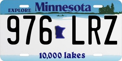 MN license plate 976LRZ