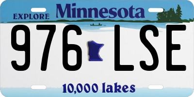 MN license plate 976LSE