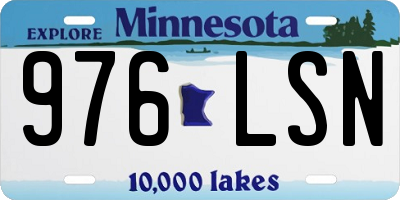 MN license plate 976LSN