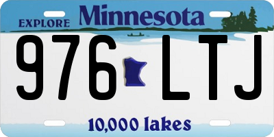 MN license plate 976LTJ