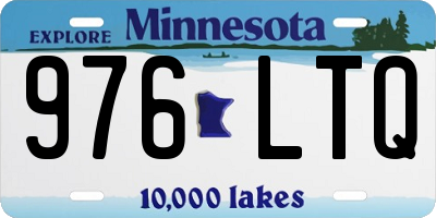 MN license plate 976LTQ