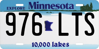 MN license plate 976LTS