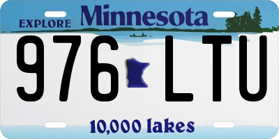 MN license plate 976LTU