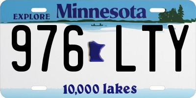 MN license plate 976LTY
