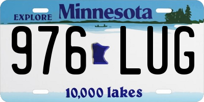 MN license plate 976LUG