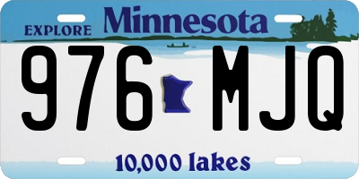 MN license plate 976MJQ