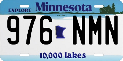 MN license plate 976NMN