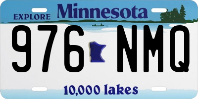MN license plate 976NMQ