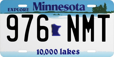 MN license plate 976NMT