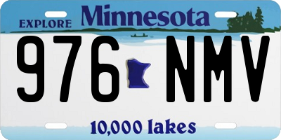 MN license plate 976NMV