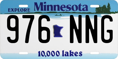 MN license plate 976NNG