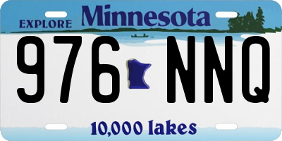 MN license plate 976NNQ