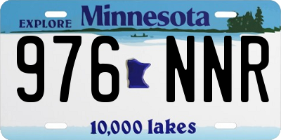 MN license plate 976NNR