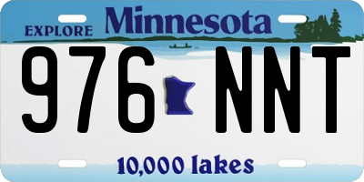 MN license plate 976NNT