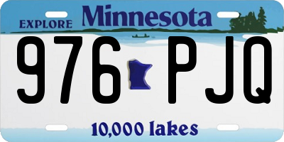 MN license plate 976PJQ