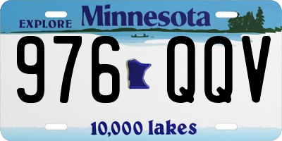 MN license plate 976QQV