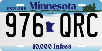 MN license plate 976QRC