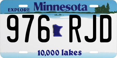 MN license plate 976RJD