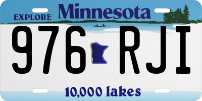 MN license plate 976RJI