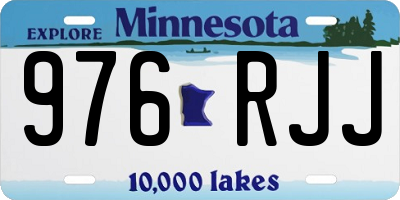 MN license plate 976RJJ