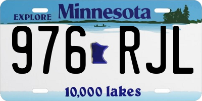 MN license plate 976RJL