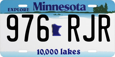 MN license plate 976RJR