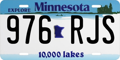 MN license plate 976RJS