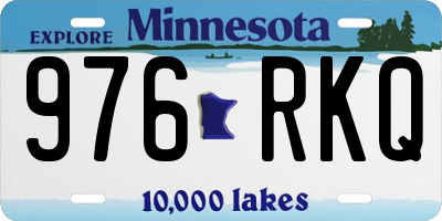 MN license plate 976RKQ