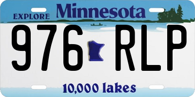 MN license plate 976RLP