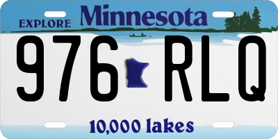 MN license plate 976RLQ