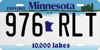 MN license plate 976RLT