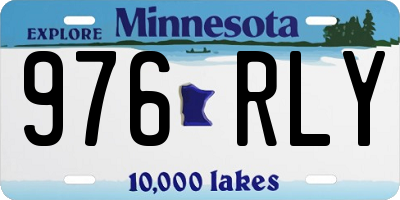 MN license plate 976RLY