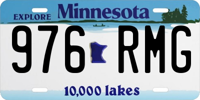 MN license plate 976RMG