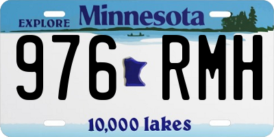 MN license plate 976RMH