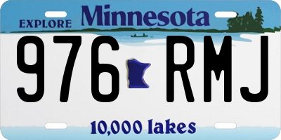 MN license plate 976RMJ