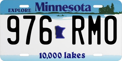MN license plate 976RMO