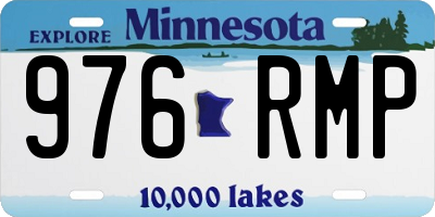 MN license plate 976RMP