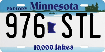 MN license plate 976STL