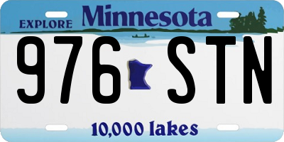 MN license plate 976STN