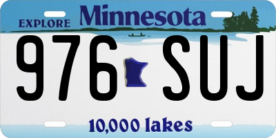 MN license plate 976SUJ