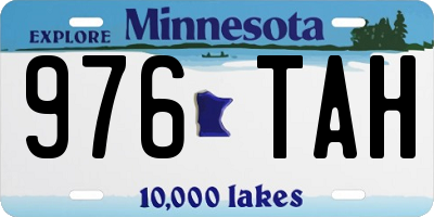 MN license plate 976TAH