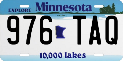 MN license plate 976TAQ