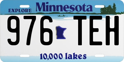 MN license plate 976TEH