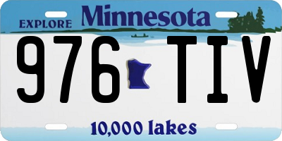 MN license plate 976TIV