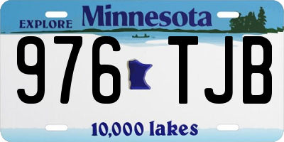 MN license plate 976TJB