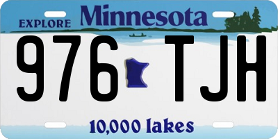 MN license plate 976TJH
